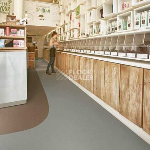Forbo Marmoleum Decibel on Order 358035 milk chocolate фото 2 | FLOORDEALER